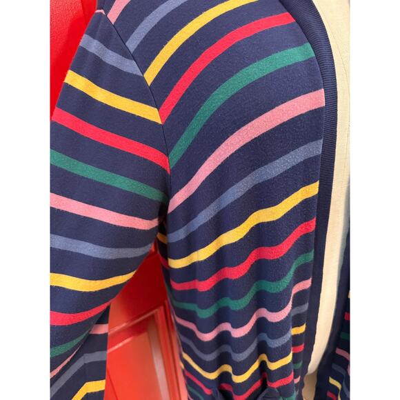 Torrid Plus Size‎ 3 Doctor Who Rainbow Stripe Hooded Her Universe Open Cardigan - Picture 2 of 5